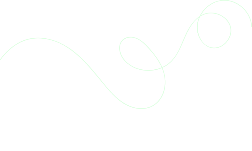 Decorative curve line